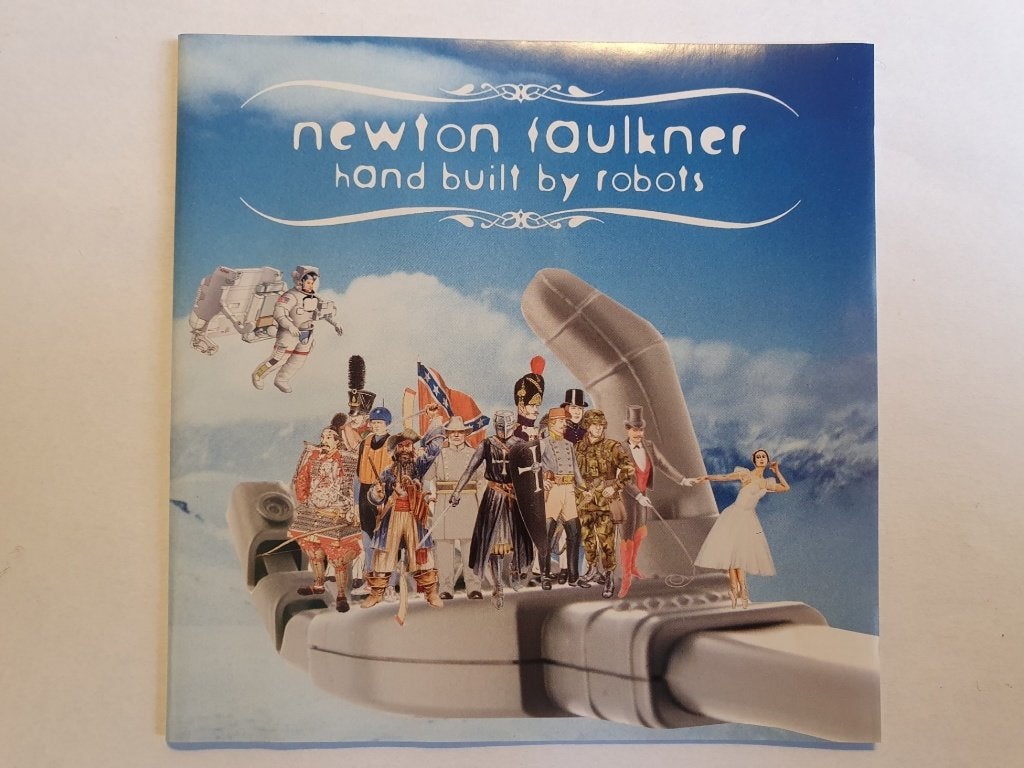 CD Newton Faulkner - Hand Built By Robots (2007, izgs), Inclusief boekje, Singer-songwriter, Ophalen of Verzenden, Zo goed als nieuw