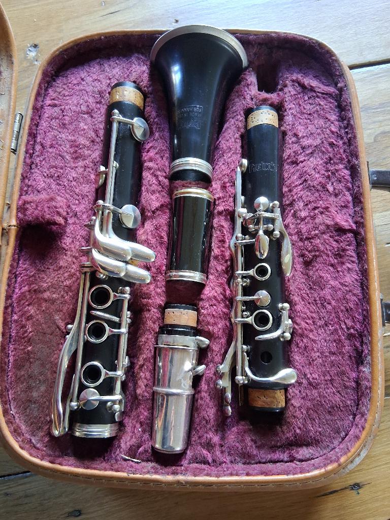 Prelude Bes klarinet gereviseerd, Bes-klarinet, Kunststof, Gebruikt, Ophalen of Verzenden