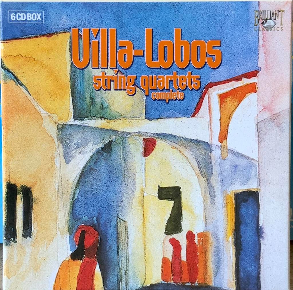 CDs Villa-Lobos - Complete String Quartets, Verzenden, Zo goed als nieuw