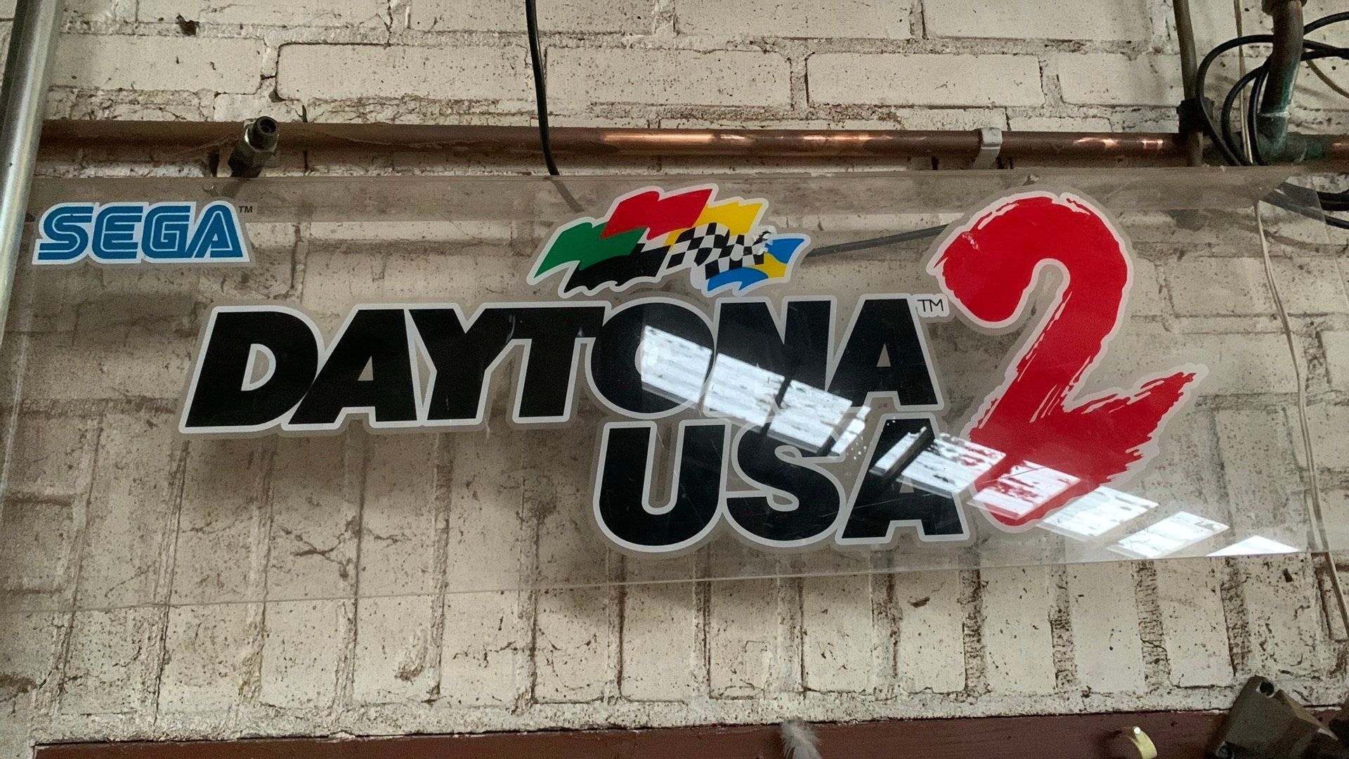 Sega Daytona USA PLAAT afdek plaat, 1 speler, Ophalen of Verzenden, Zo goed als nieuw, Vanaf 3 jaar