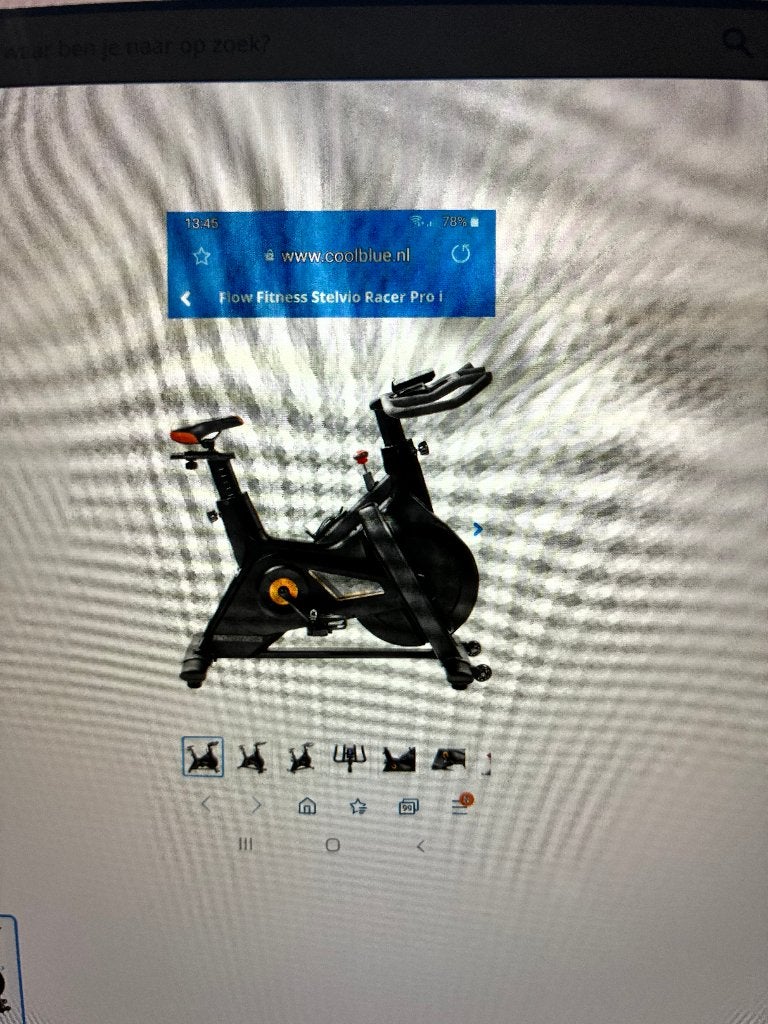 Hometrainer Flow Fitness Stelvio Racer Pro  Nieuwprijs 849,=, Sport en Fitness, Ophalen of Verzenden, Zo goed als nieuw, Metaal