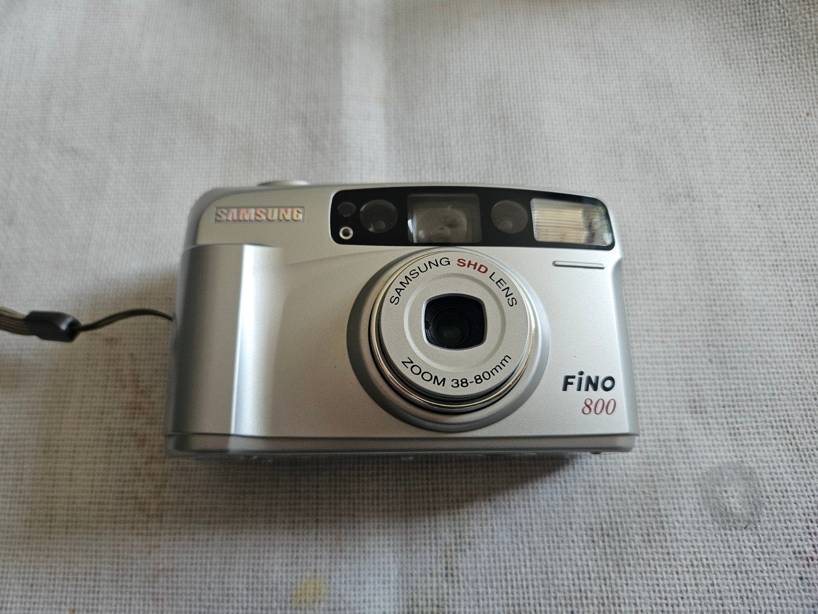 Samsung Fino 800 werkend, Audio, Tv en Foto, Fotocamera's Analoog, Ophalen of Verzenden, Compact, Samsung