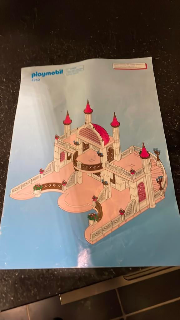 Playmobil 4250 Princessenkasteel + uitbreiding en 4258 Koets, Ophalen of Verzenden, Gebruikt