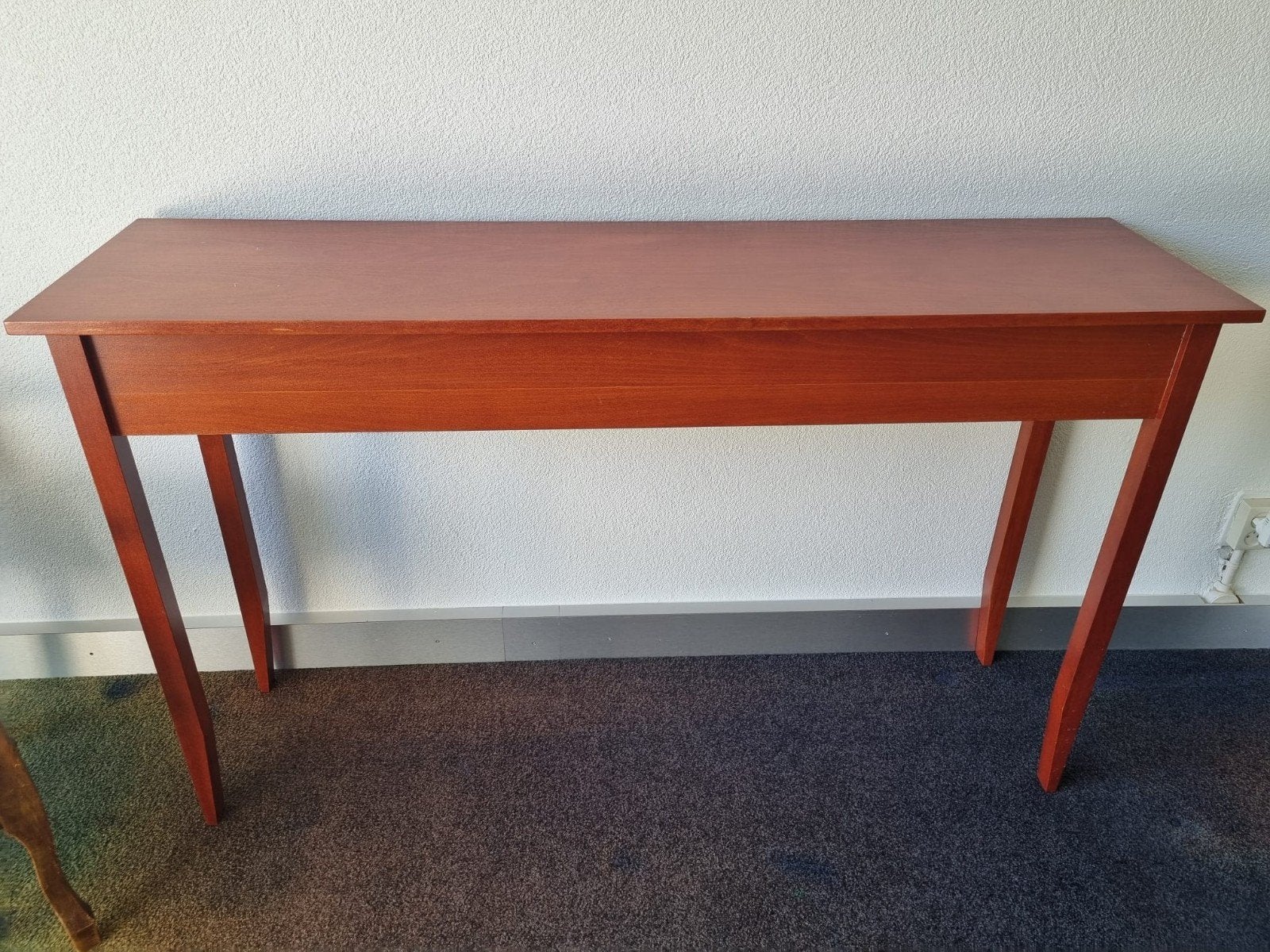sidetabel, Huis en Inrichting, Tafels | Sidetables, Ophalen, Zo goed als nieuw, 25 tot 50 cm, Rechthoekig