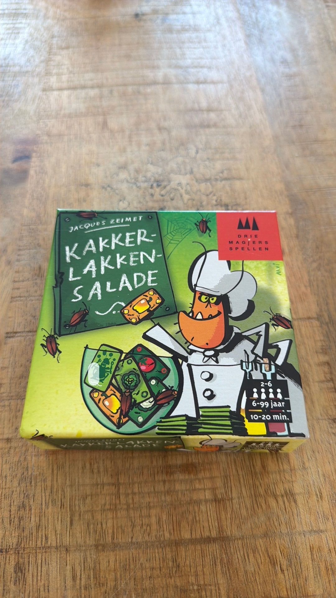 Kakkerlakken salade, Vijf spelers of meer, Ophalen of Verzenden, Zo goed als nieuw