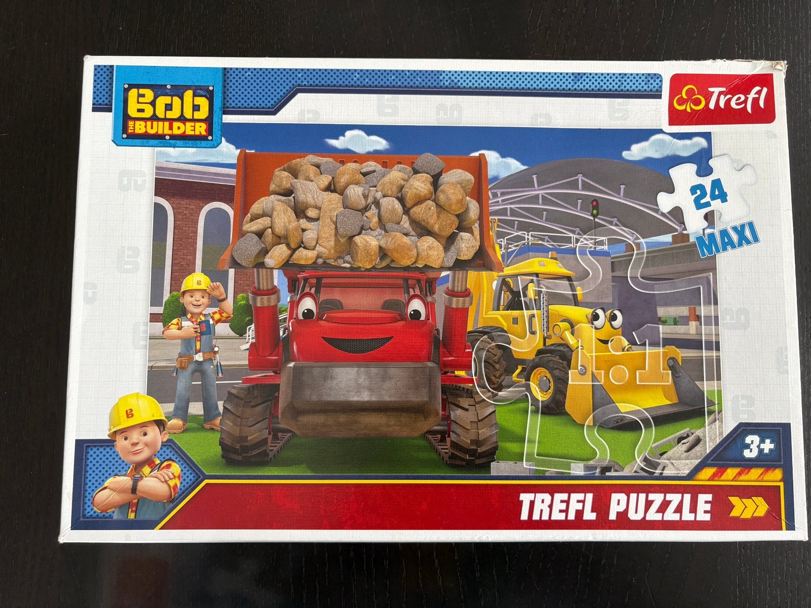 Bob de bouwer maxipuzzel 24stukken 3+, Ophalen, 10 tot 50 stukjes, Zo goed als nieuw, 4 tot 6 jaar