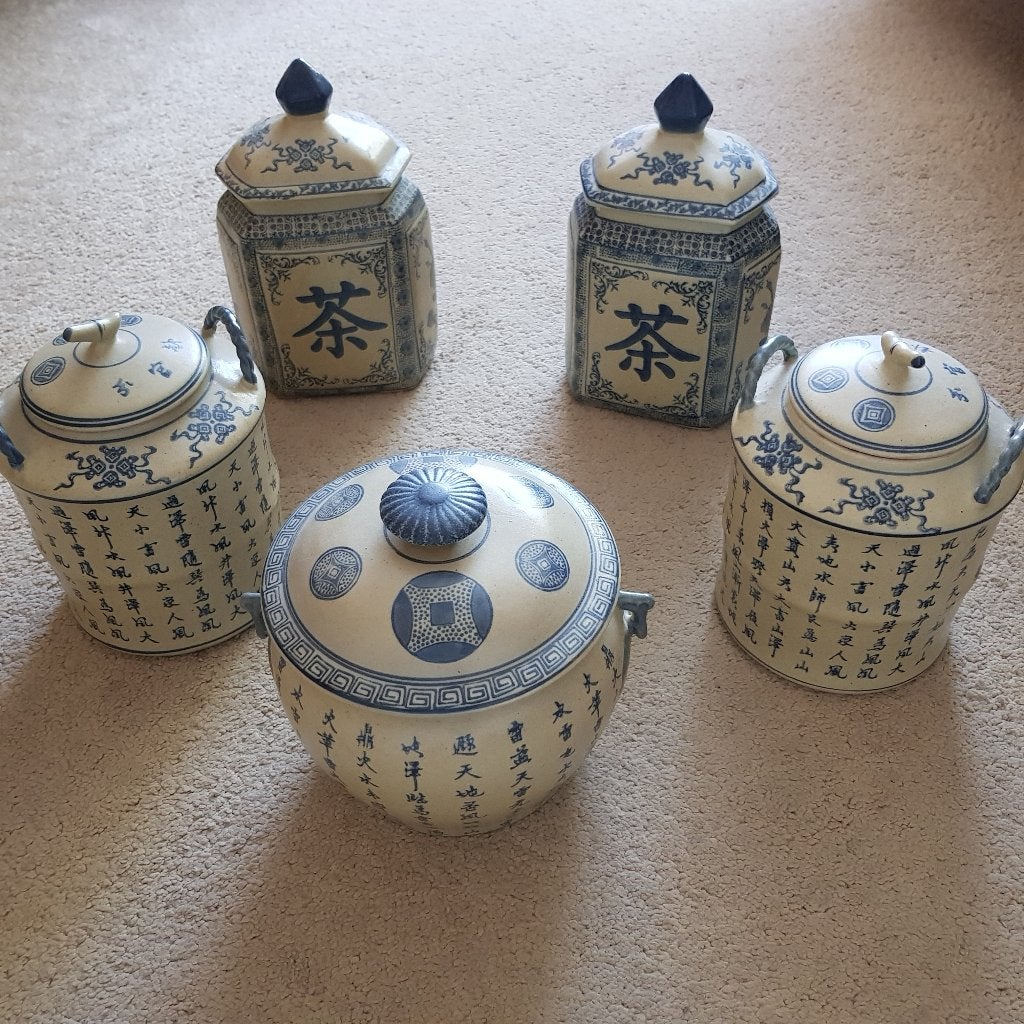 Chinese theebussen, Ophalen of Verzenden