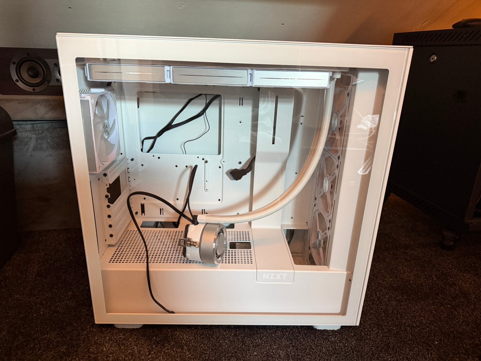 NZXT case met fans en aio, Computers en Software, Ophalen, Gebruikt