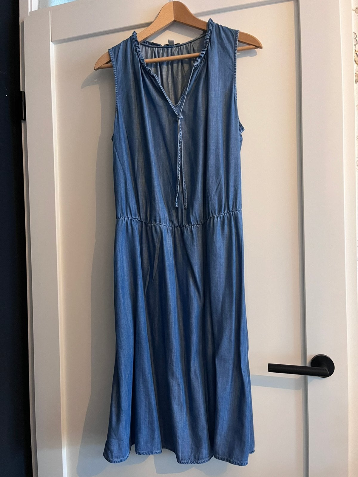 Spijker zomerjurk van Esprit (XL), Kleding | Dames, Jurken, Ophalen of Verzenden, Zo goed als nieuw, Blauw, Boven de knie