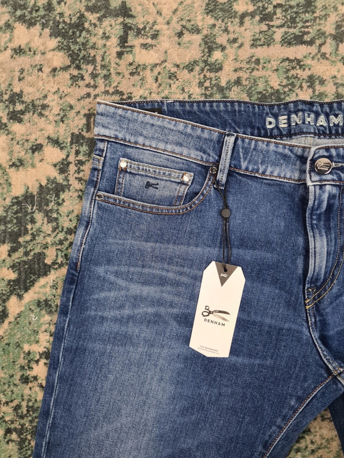 Denham Monroe Girlfriend W30 L30 Nieuw Tulsi3030, Denham, Blauw, Nieuw, Ophalen of Verzenden