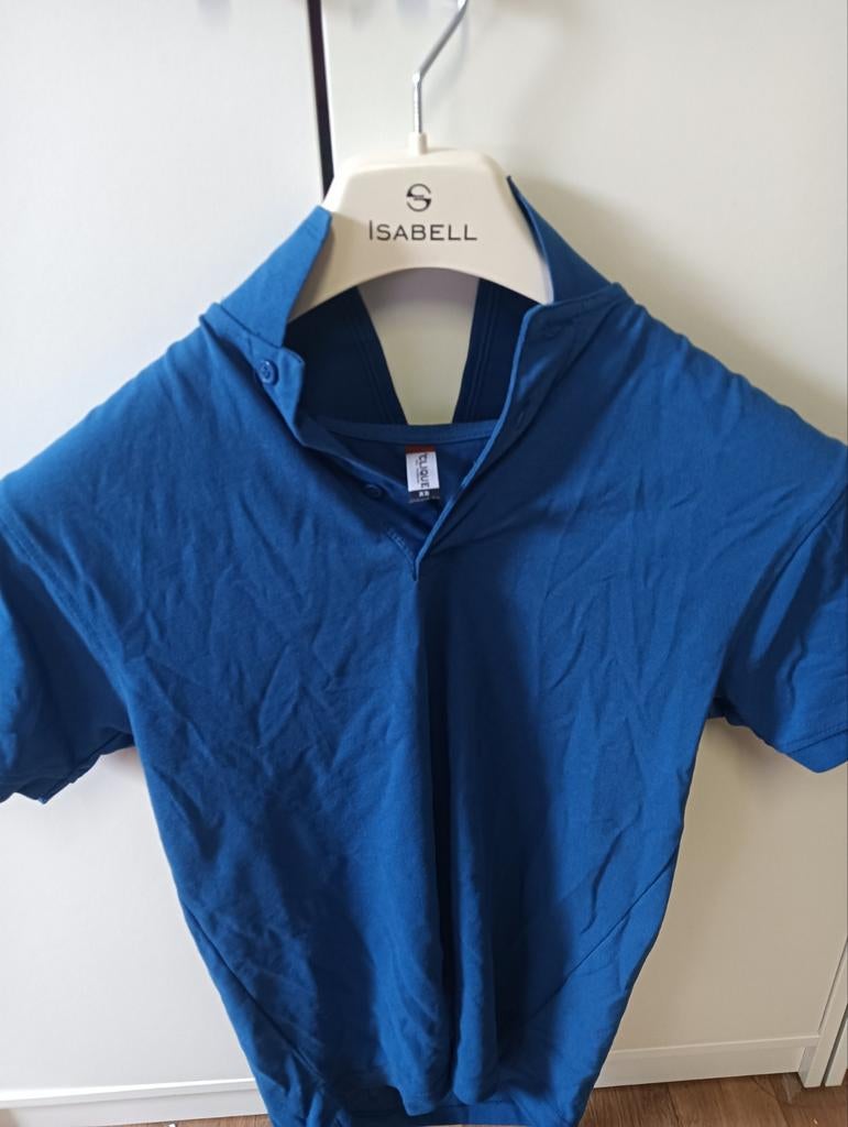 Polo blauw jongens, Ophalen, Zo goed als nieuw, Blauw