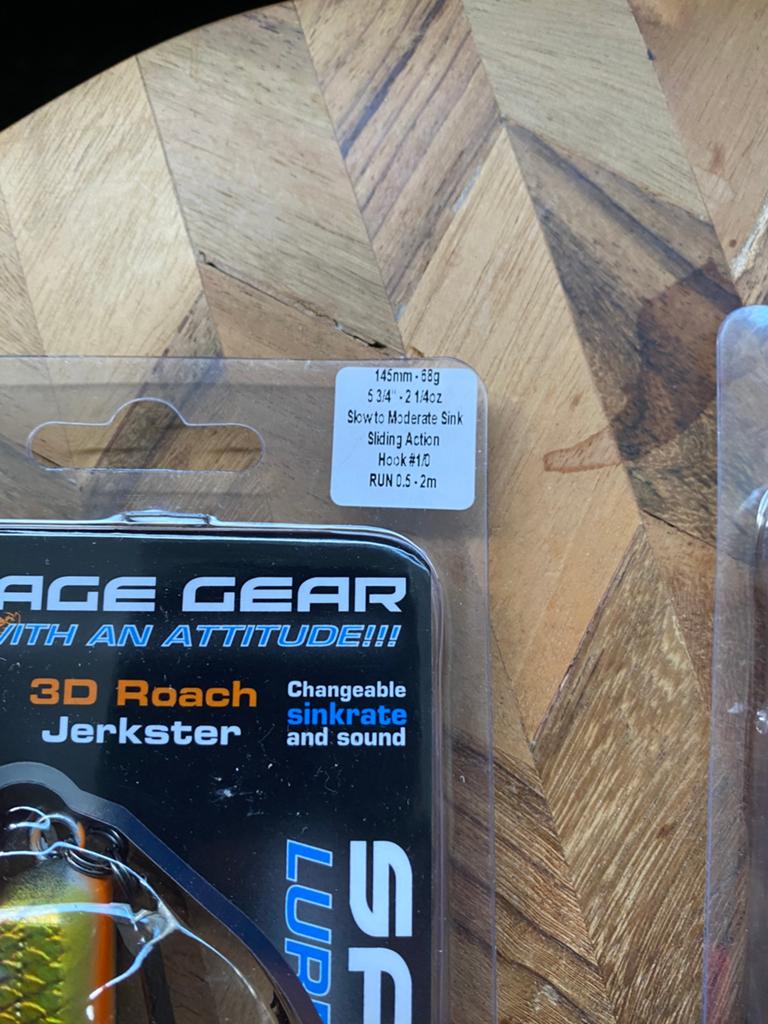 Savage Gear Jerkster Rudd 14,5cm 68gr slow sinking, D, Overige typen, Nieuw, Ophalen of Verzenden