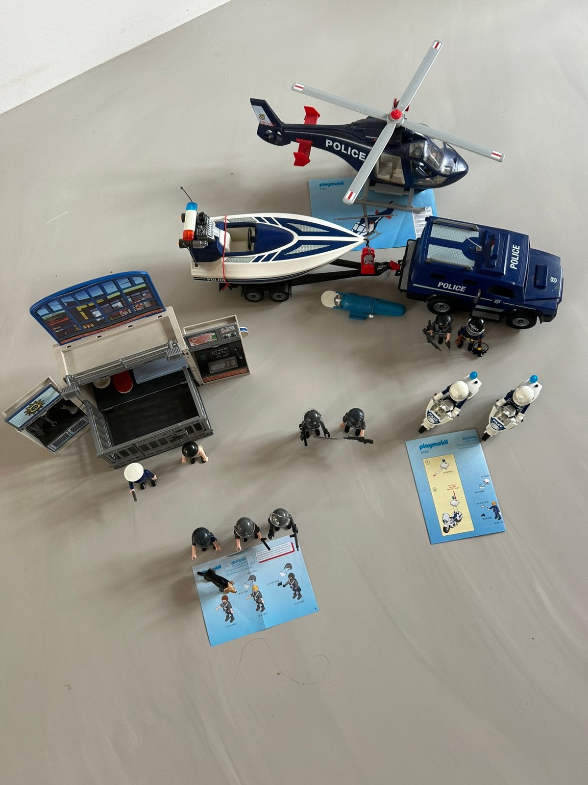 Verschillende playmobil sets politie, Ophalen of Verzenden, Zo goed als nieuw