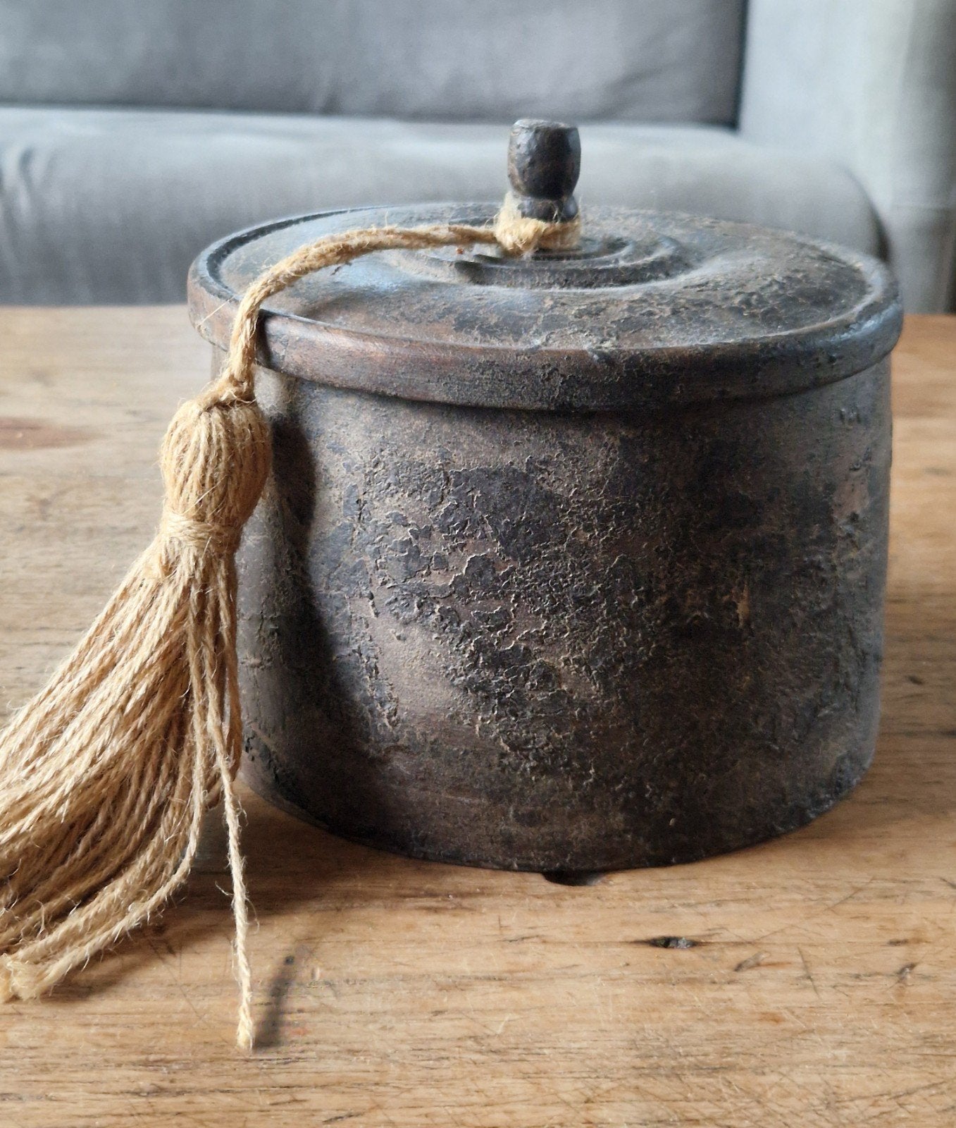 hoffz bakje, Ophalen of Verzenden, Rond, Hout