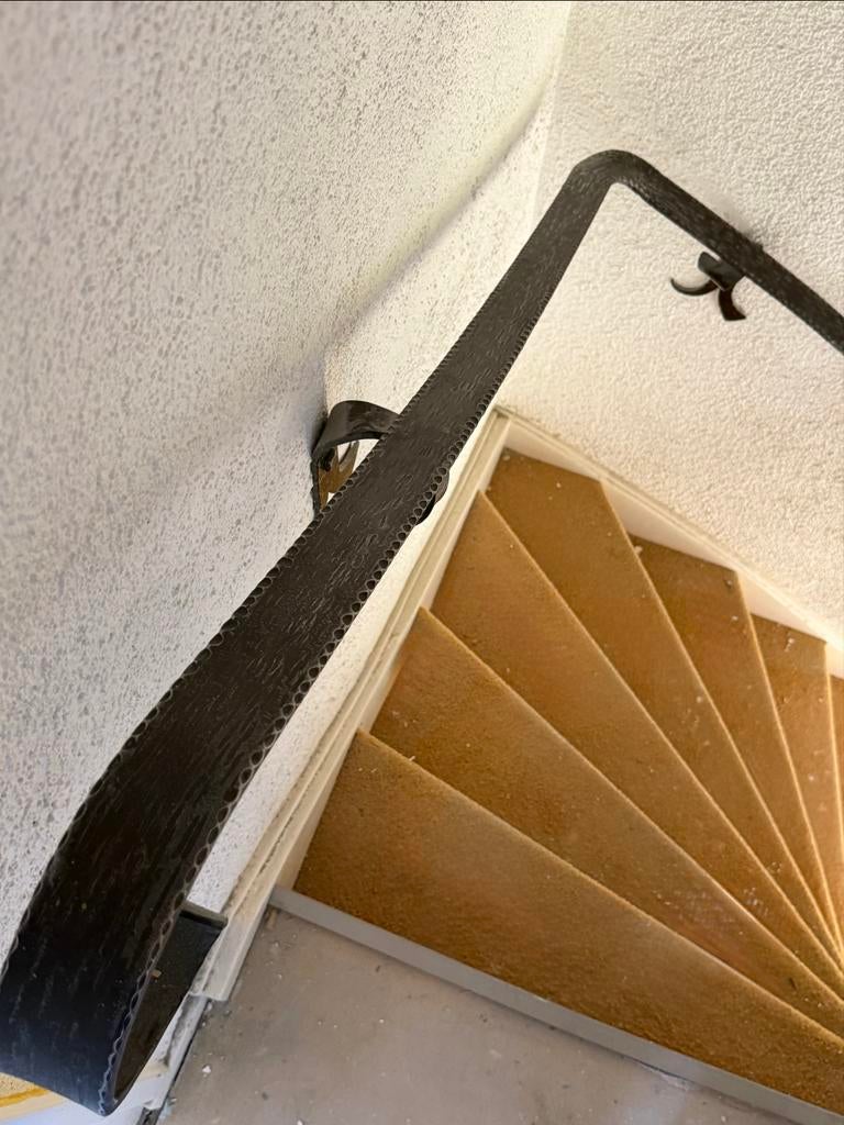 Smeedijzeren trapleuning, Ophalen, Gebruikt, Trap, 2 tot 4 meter