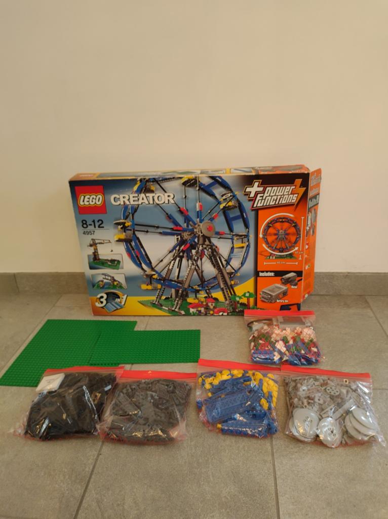 LEGO Creator 4957 Reuzenrad (3-in-1 set), Compleet, Gebruikt, Lego, Ophalen of Verzenden