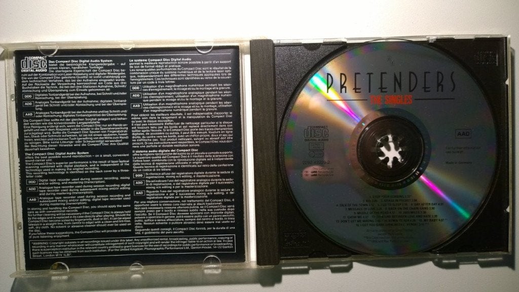 The Pretenders - The Singles, Ophalen of Verzenden, Zo goed als nieuw, Poprock, Album