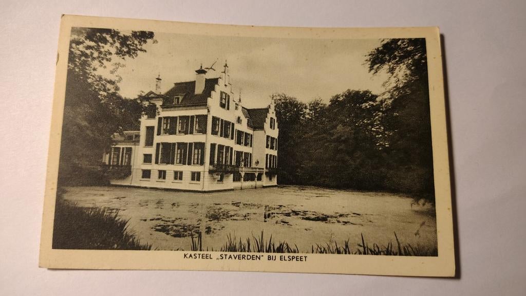 Elspeet KASTEEL "STAVERDEN", Ophalen of Verzenden