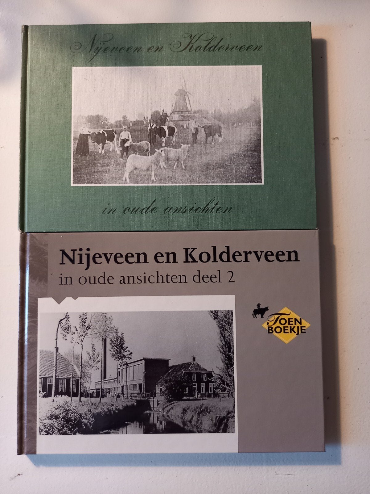 h29 Nijeveen en Kolderveen in oude ansichten deel 1 & 2, Ophalen of Verzenden, 20e eeuw of later, Zo goed als nieuw
