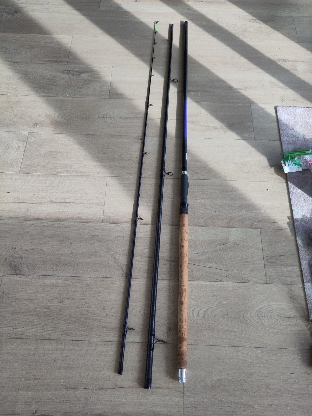 Heavy feeder hengel 4,5 meter voor grote rivieren, Ophalen, Gebruikt, Werphengel