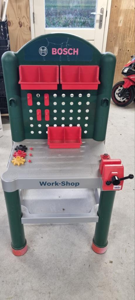 Kinder werkbank, Ophalen of Verzenden, Gebruikt