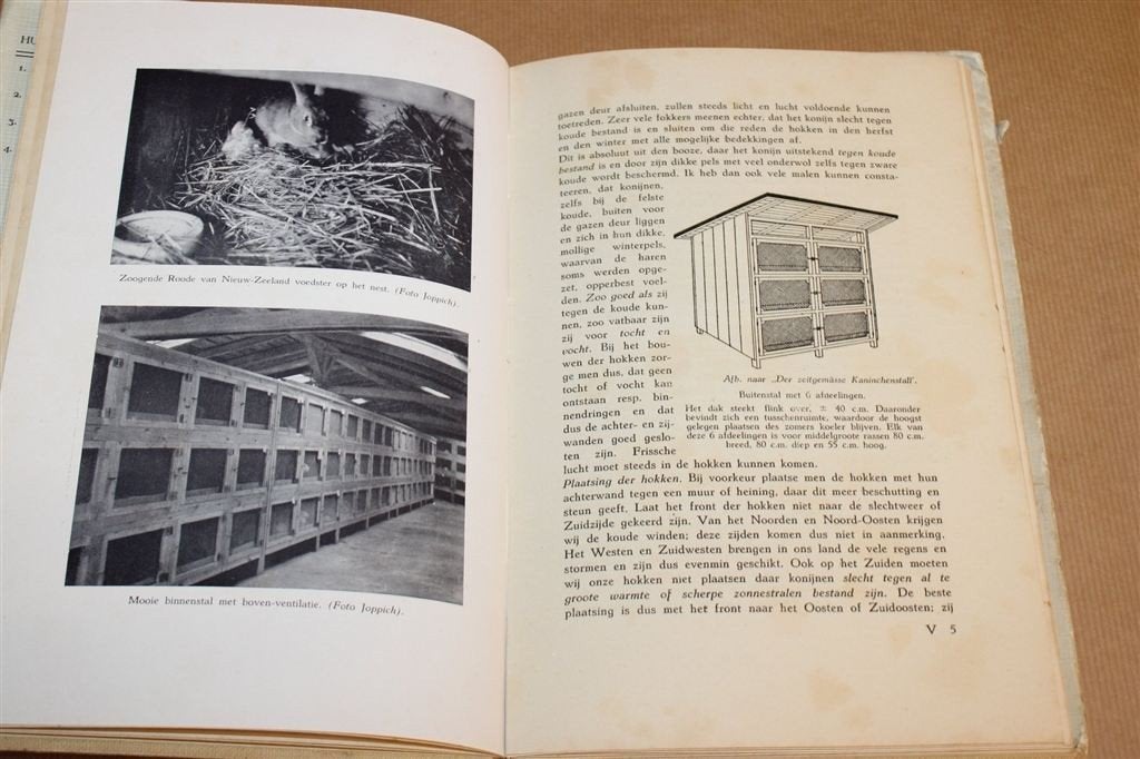 Konijnen — Verzorging & Teelt — Vintage Boek 1941, Boeken, Ophalen of Verzenden, Gelezen
