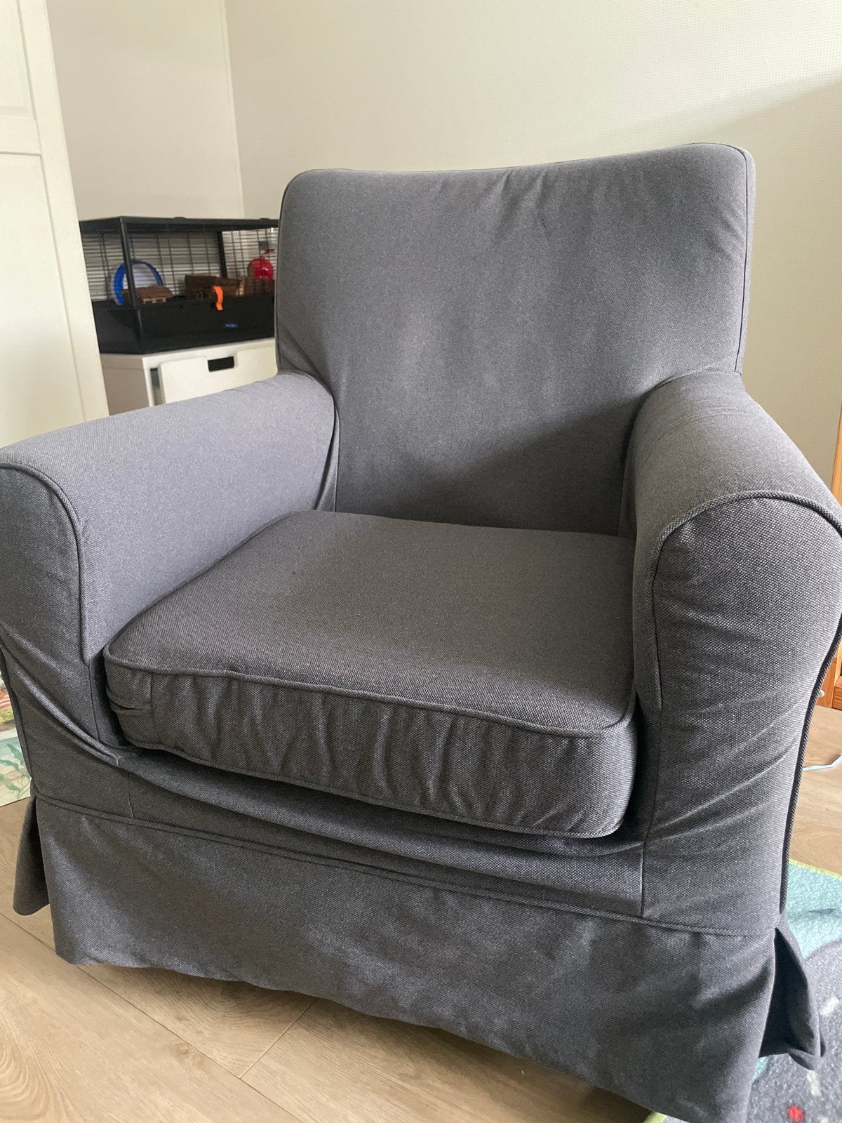 IKEA Ektorp fauteuil - gratis afhalen, Ophalen, Gebruikt, Stof, 75 tot 100 cm