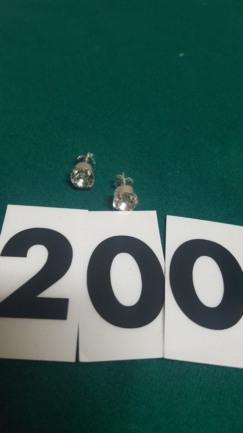 s- 200, oorbellen diamant, Ophalen of Verzenden, 'T Olde Gre-j, Info@toldegrej.nl, Endepoelstraat 20f Didam