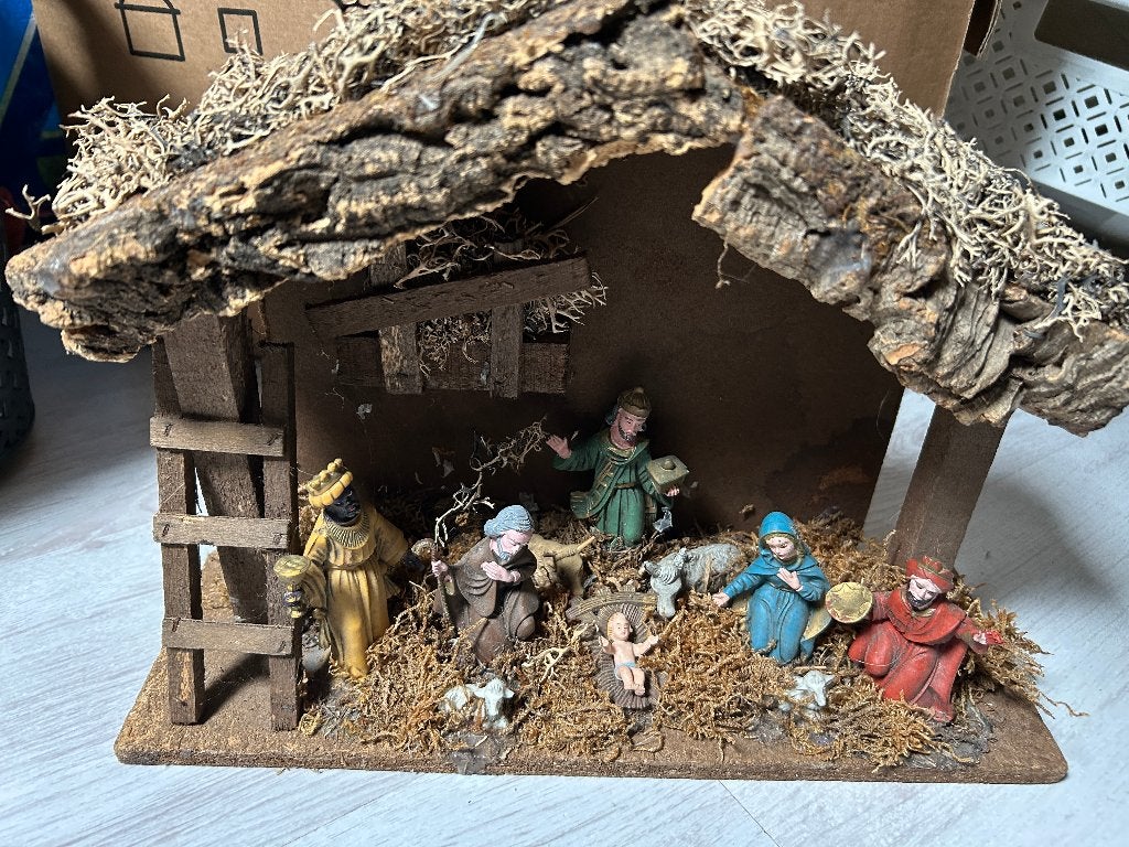 kerststal, Diversen, Kerst, Ophalen of Verzenden, Gebruikt