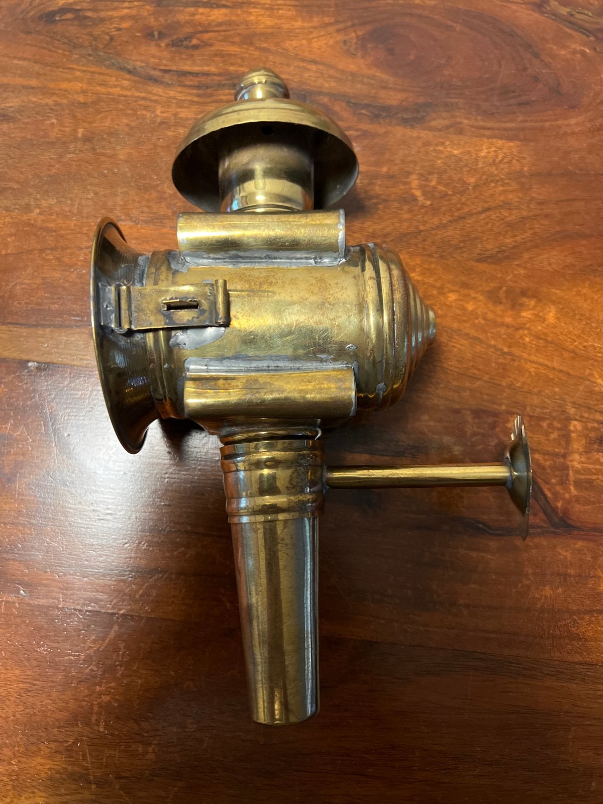 Antieke Messing Koetslamp - Uniek Decoratiestuk, Ophalen