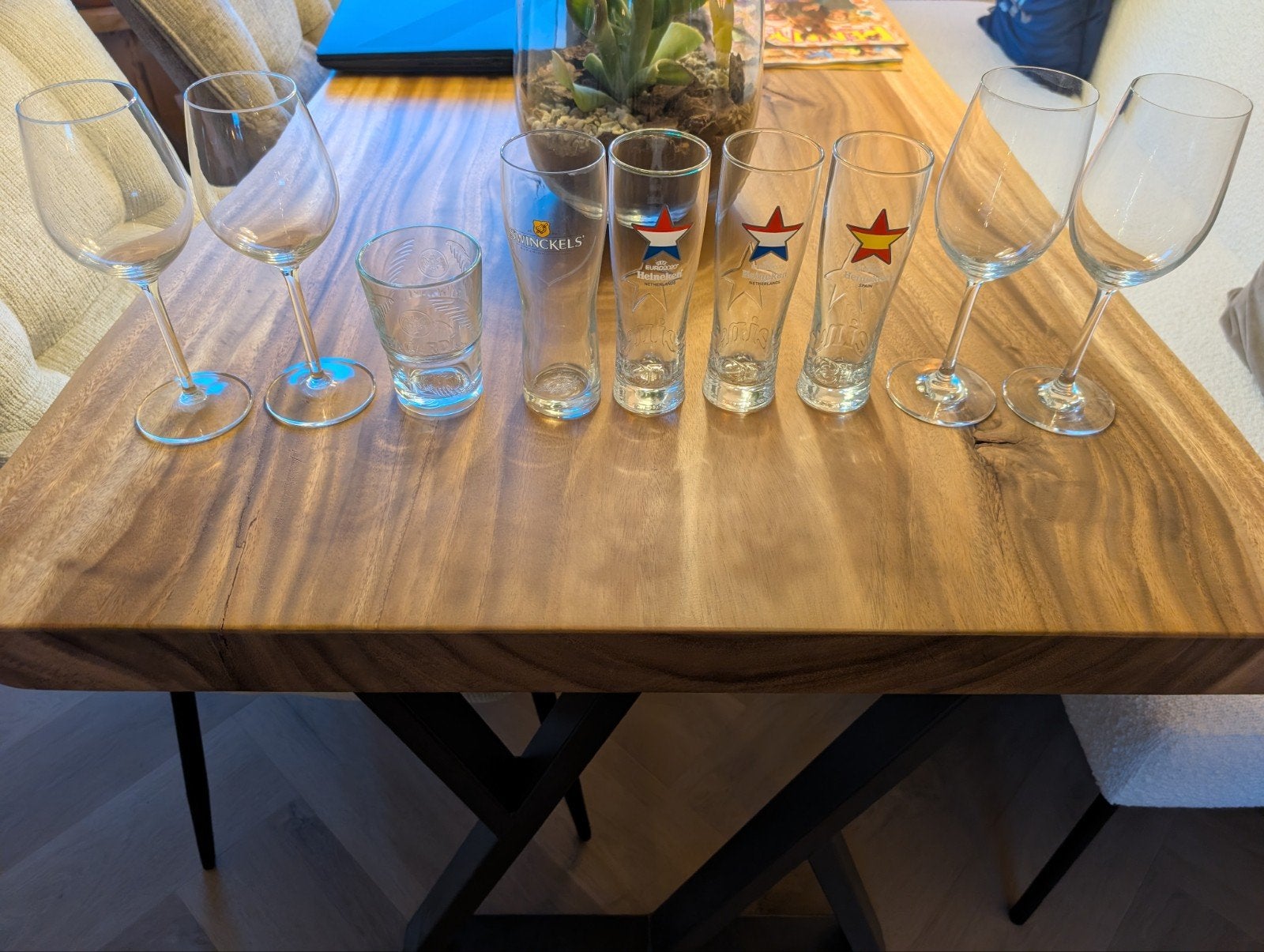 verschillende soorten drink/wijn/bier glazen, Verzamelen, Ophalen, Nieuw, Overige typen