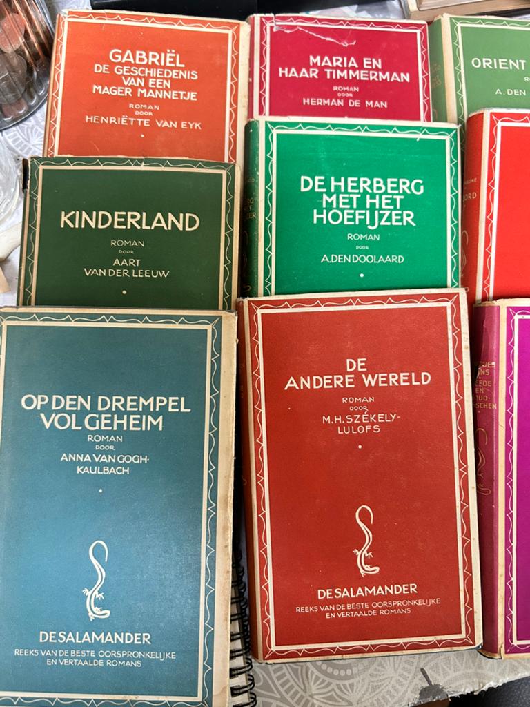 De Salamander - Reeks van de beste oorspronkelijke romans, Ophalen, Gelezen, Nederland