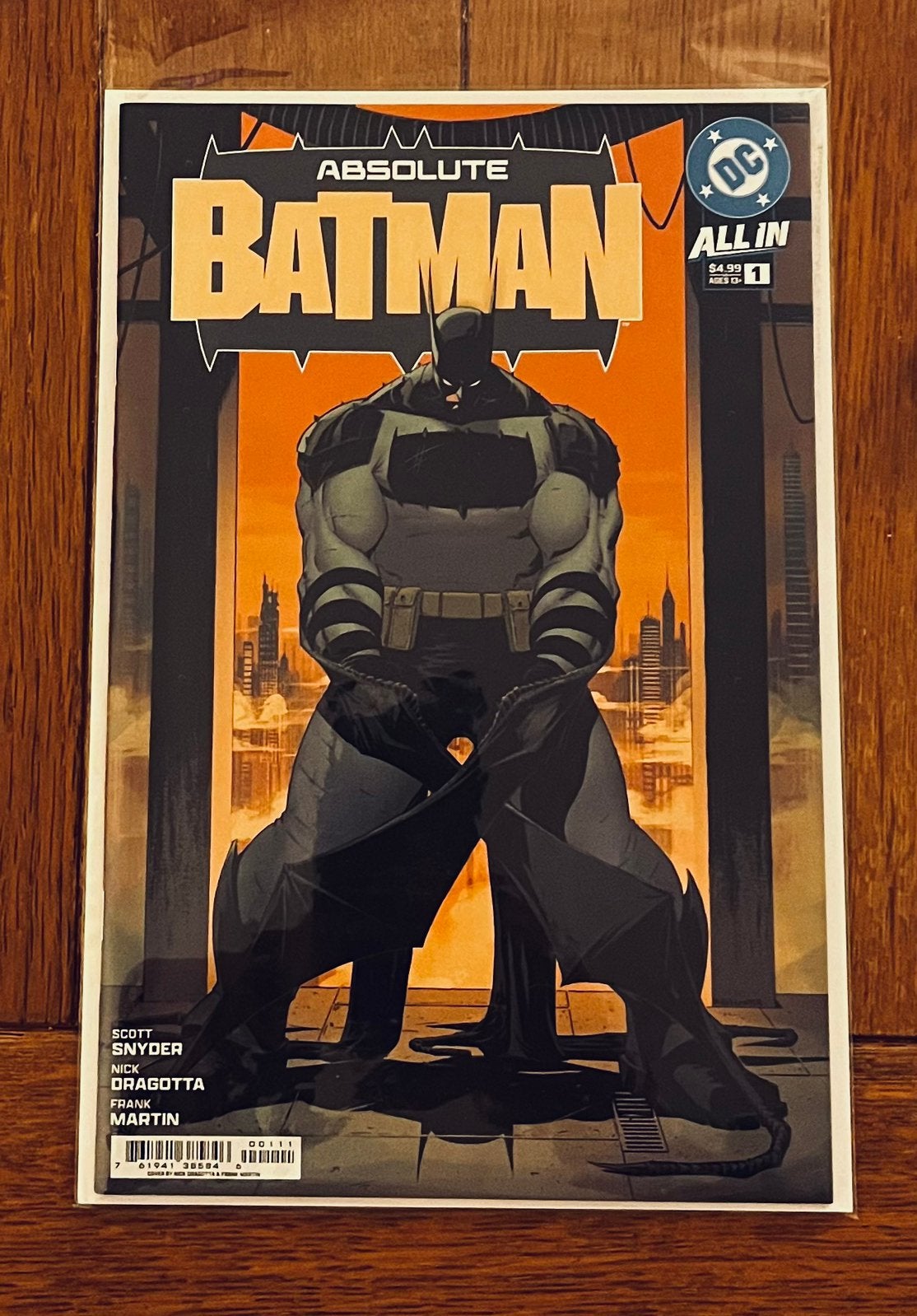Absolute Batman #1 (1st print, NM-), Boeken, Eén comic, Ophalen of Verzenden, Zo goed als nieuw, Amerika