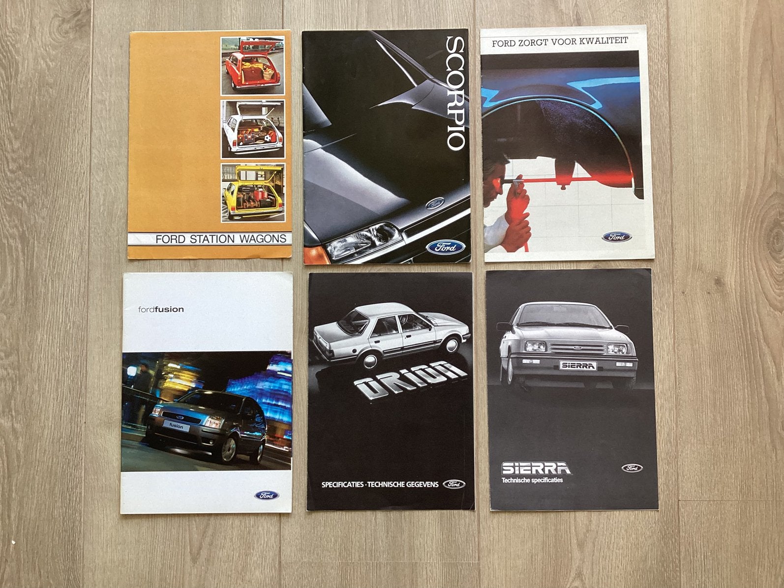 Ford folders/ documentatie, Ophalen of Verzenden, Gelezen, Ford