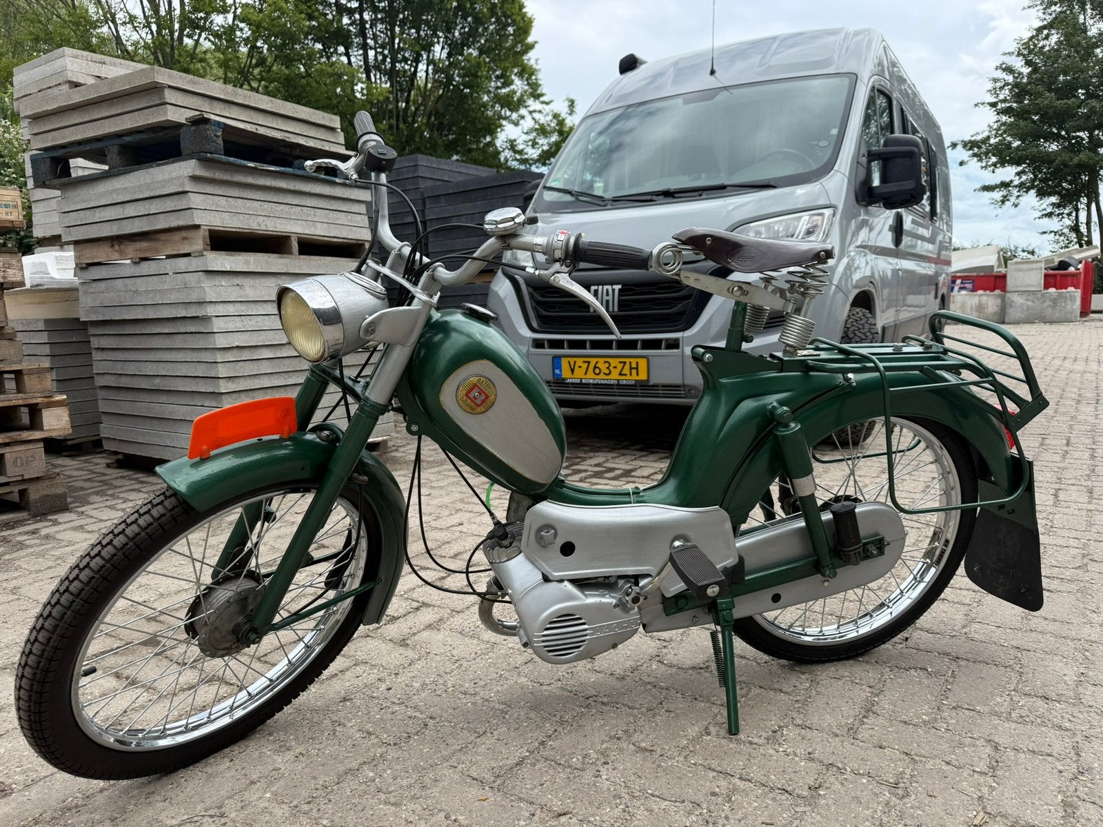 Batavus Mot o Mat, Fietsen en Brommers, Brommers | Oldtimers, Ophalen, Maximaal 45 km/u, Batavus, 49 cc