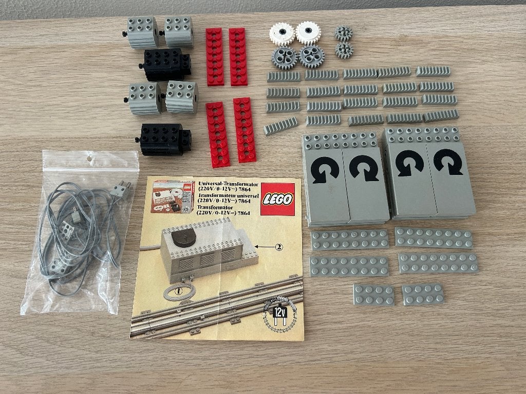 Lego 12V Technic / Trein Motorset (voor set 7823), Kinderen en Baby's, Gebruikt, Verzenden, Lego, Accessoire