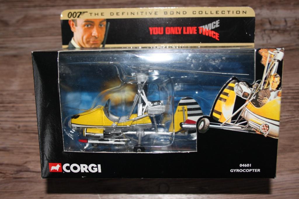 James Bond Corgi Gyrocopter, Ophalen of Verzenden, Zo goed als nieuw, Overige typen