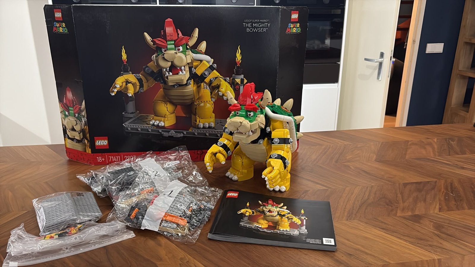 LEGO Super Mario The Mighty Bowser 71411 - Nieuwstaat, Overige thema's, Lego, Ophalen of Verzenden, Zo goed als nieuw