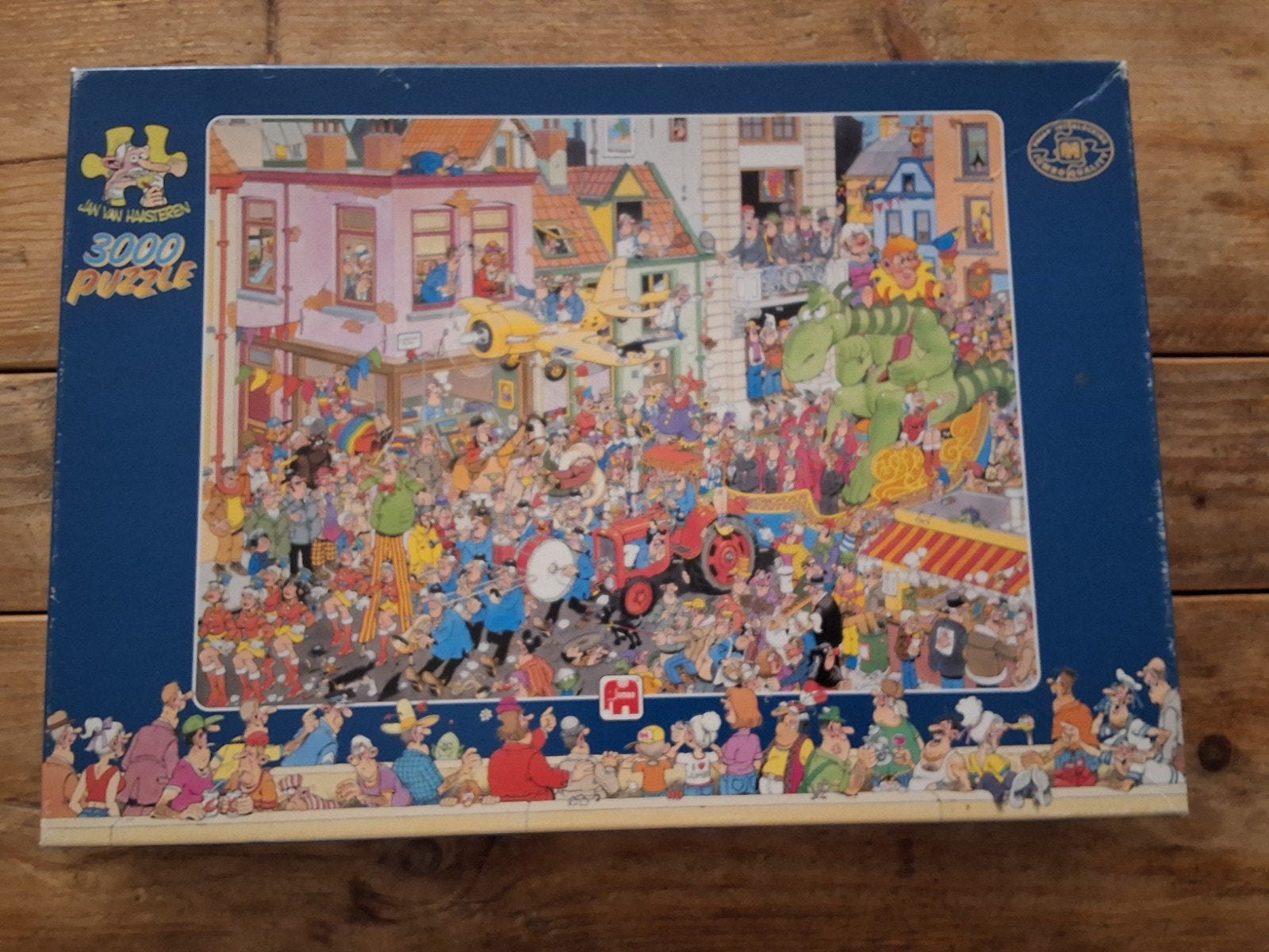 Jan van Haasteren 3000 stukjes puzzel - Carnaval, Hobby en Vrije tijd, Denksport en Puzzels, Ophalen of Verzenden, Meer dan 1500 stukjes
