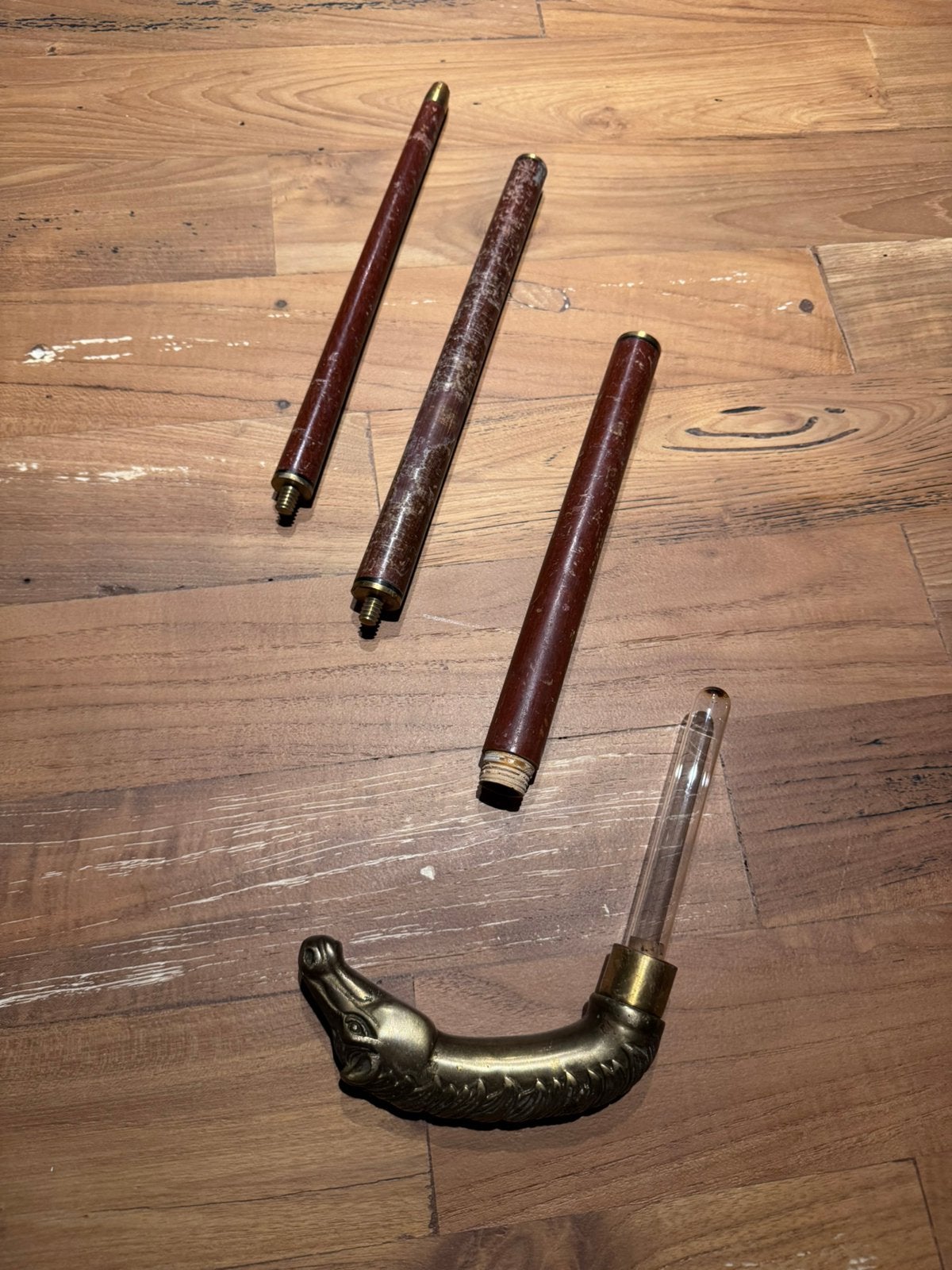 3 delige wandelstok, Ophalen of Verzenden, Gebruikt