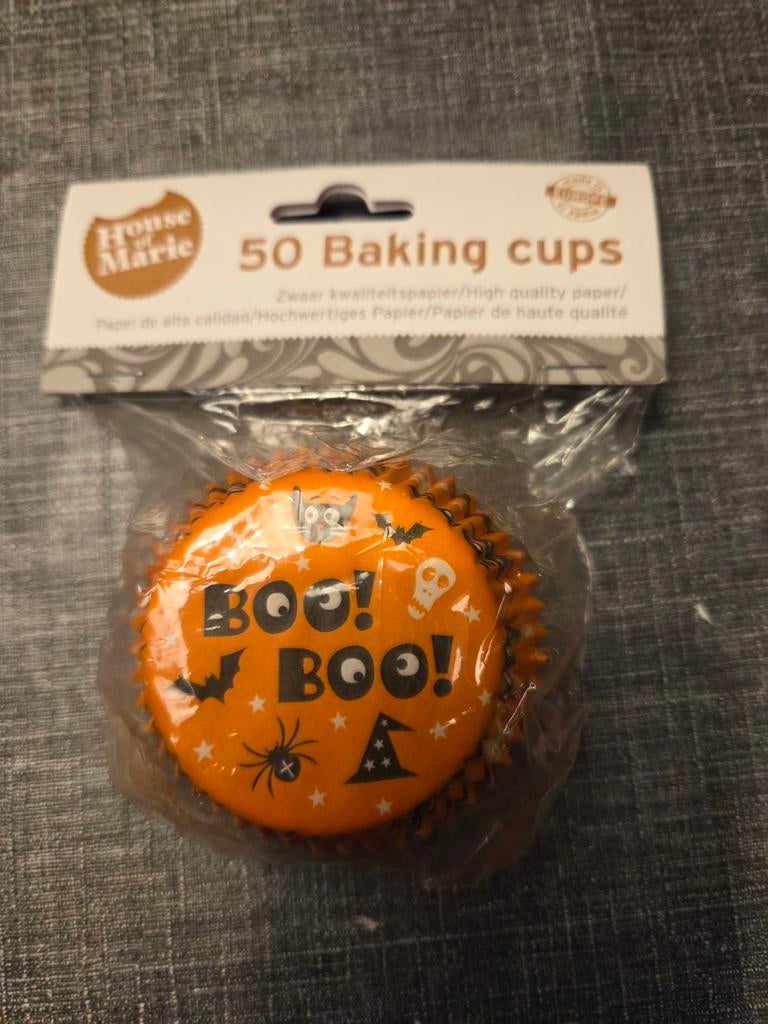 50 baking cups nieuw, Ophalen of Verzenden, Nieuw, Cupcakes, Bakvorm