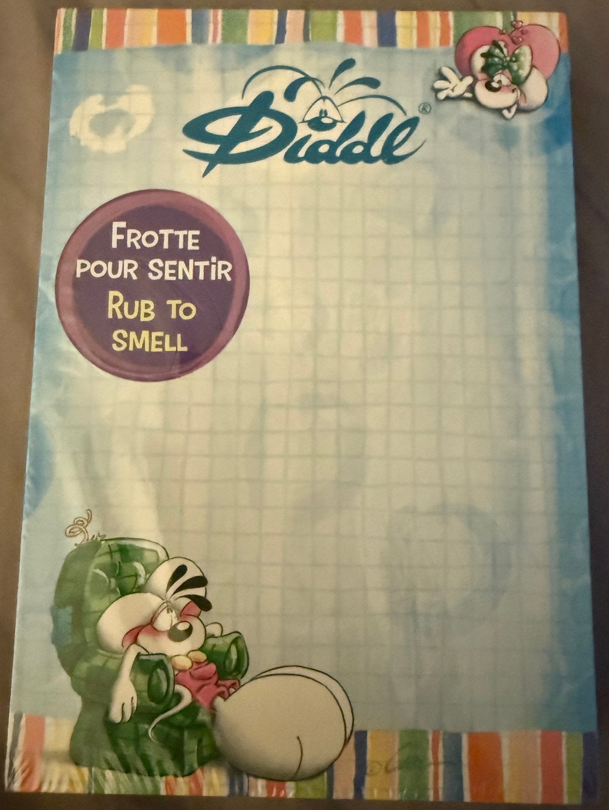 Diddl blok A6 nieuw in plastic, Verzamelen, Diddl, Ophalen of Verzenden, Nieuw, Papier, Kaart of Schrift