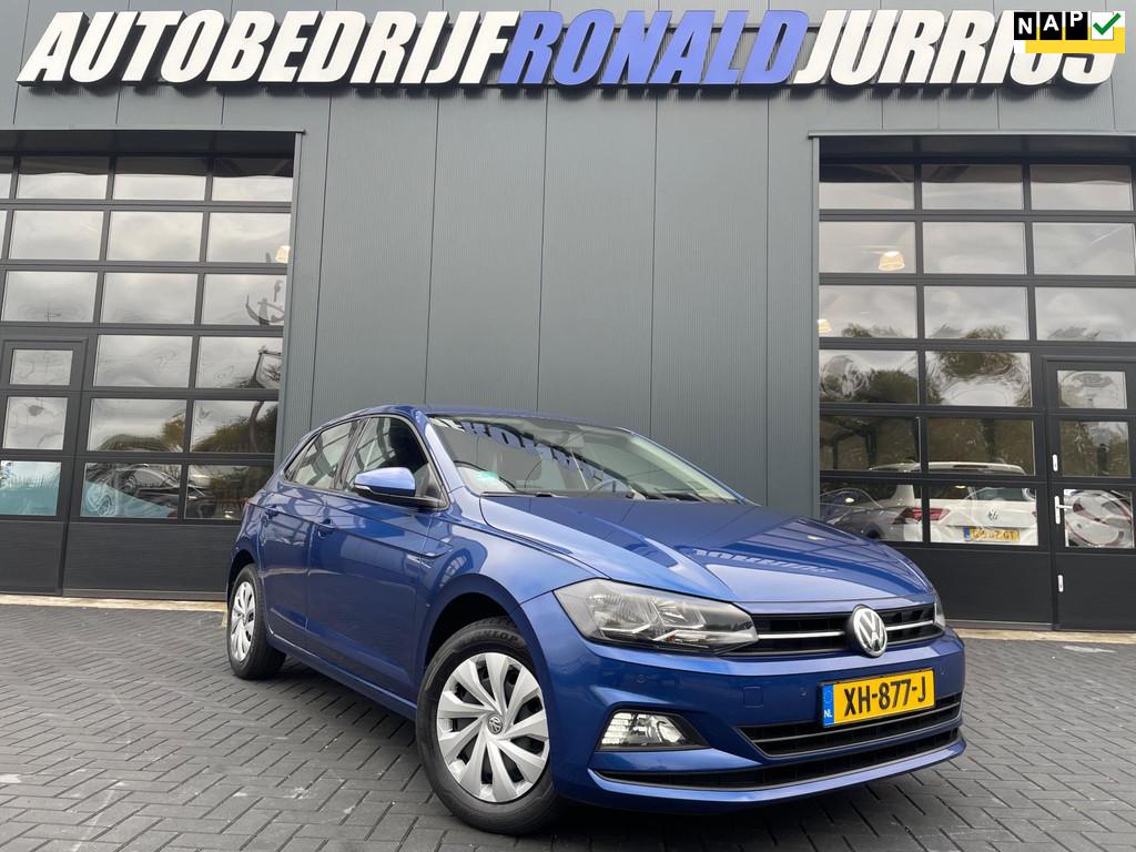 Volkswagen Polo 1.0 TSI Comfortline NLAuto/Navigatie/Adaptiv, Voorwielaandrijving, Stof, Blauw, Origineel Nederlands