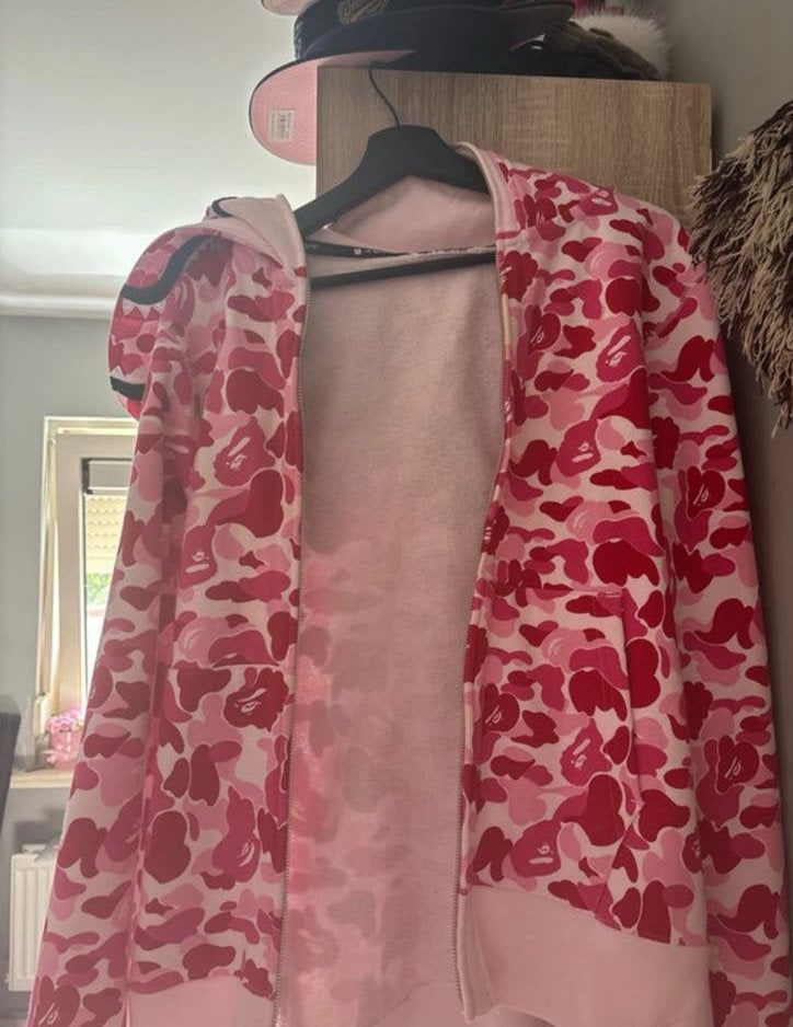 bape vest roze, Maat 38/40 (M), Overige typen, Ophalen of Verzenden, Zo goed als nieuw