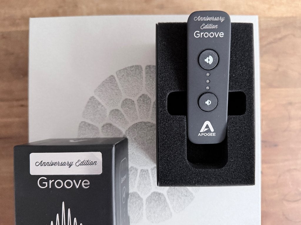 Foto 4 van Apogee Groove Anniversary Edition Headphone Amp 32bit/192kHz