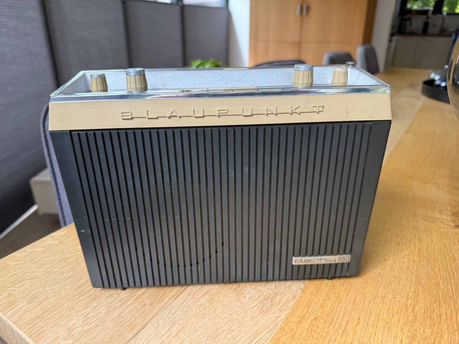 Blaupunkt Dery 660 inclusief auto slede 7650950, Ophalen of Verzenden, Gebruikt, Radio
