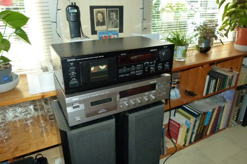 Denon en Yamaha cassettedeck, Audio, Tv en Foto, Ophalen, Enkel, Overige merken, Tiptoetsen