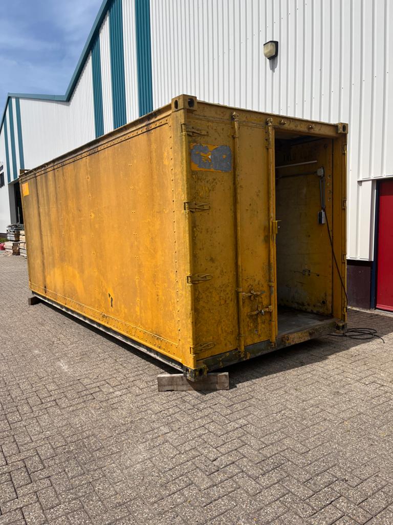 Opslagcontainer, Tuin en Terras, Ophalen, Gebruikt, Metaal, Containerberging