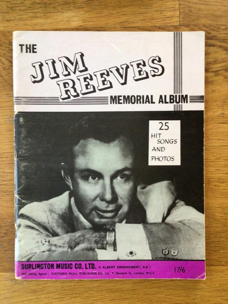 The Jim Reeves  emorial album, bladmuziek, 25 songs, Muziek en Instrumenten, Bladmuziek, Gitaar, Gebruikt, Ophalen of Verzenden