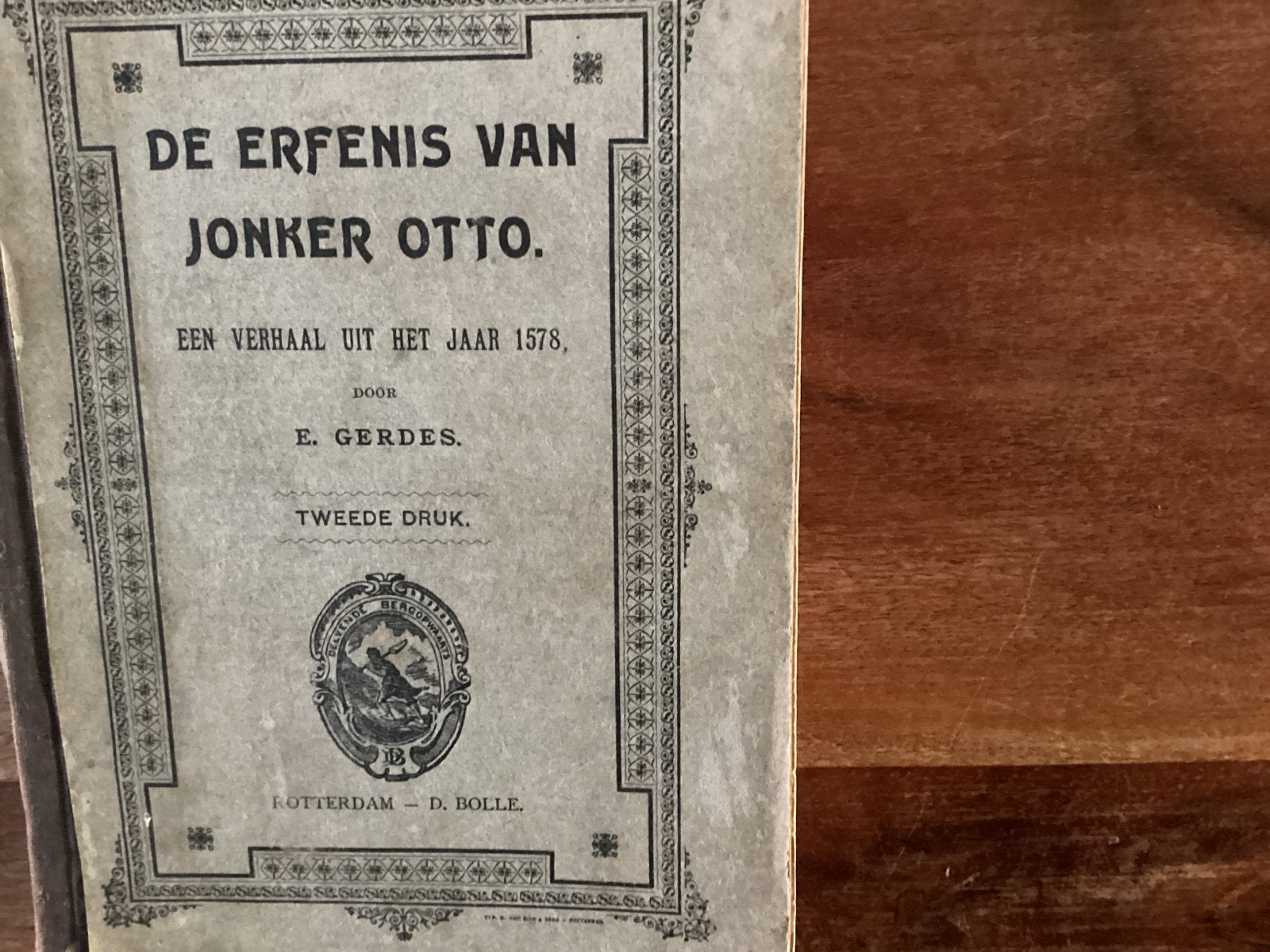 De Erfenis van Jonker Otto - E. Gerdes (ca. 1900), Ophalen of Verzenden, Gelezen, E. Gerdes, Nederland